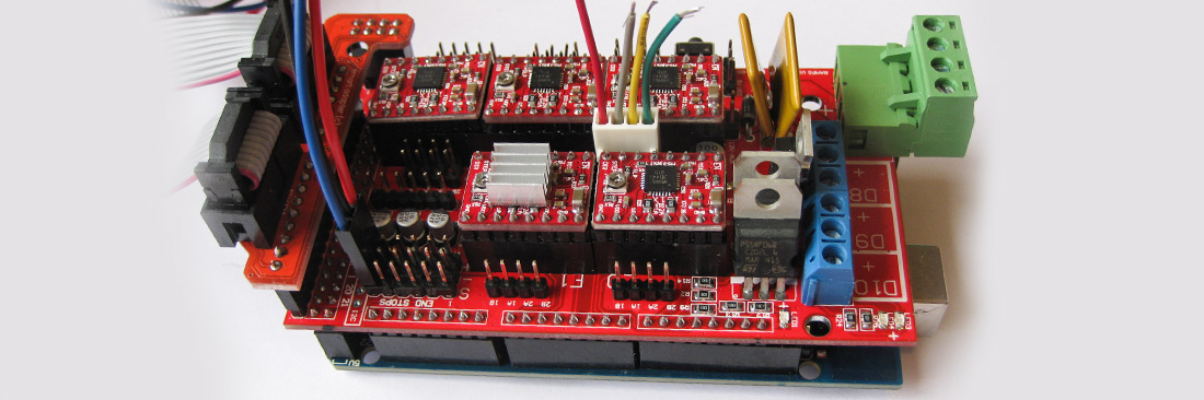 Building a RichRap 3dr - Part 5 - Wiring it all up and completing the build 