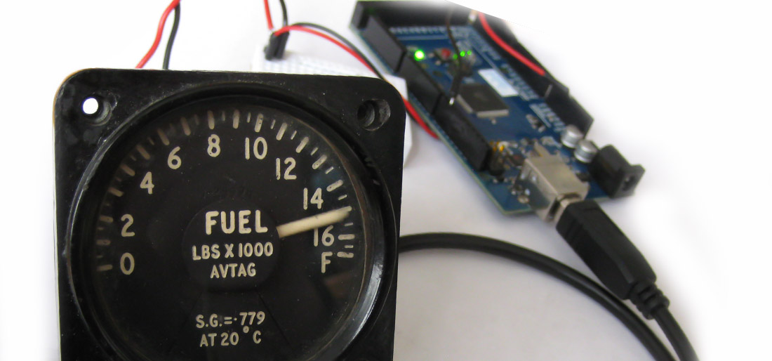 Messing with Meters - a Smiths RAF fuel gauge