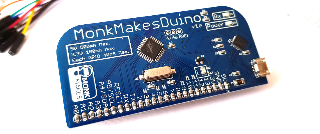 A MonkMakesDuino and a Mac